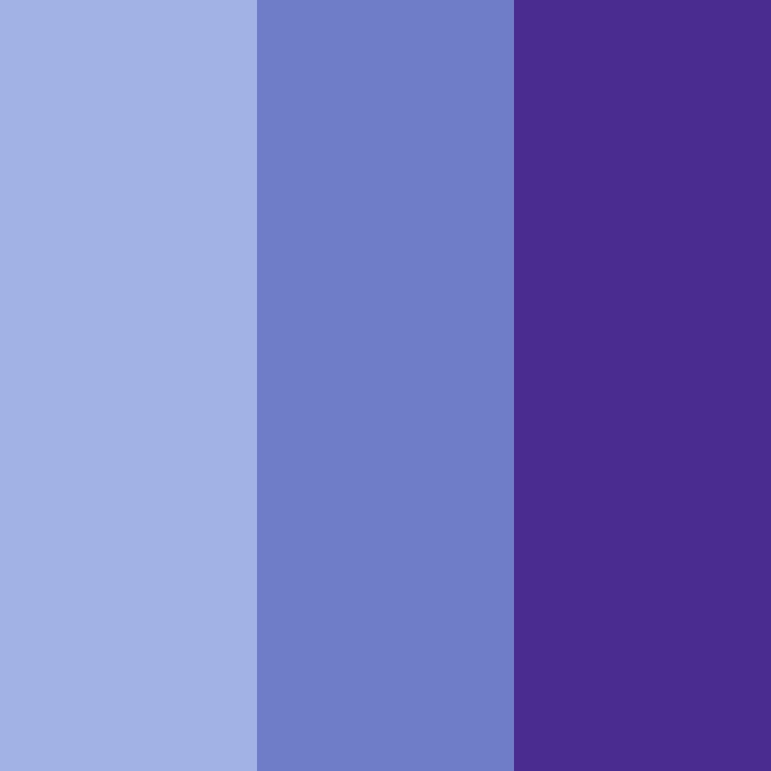 Download blue purple dreams color palette PNG image (square)