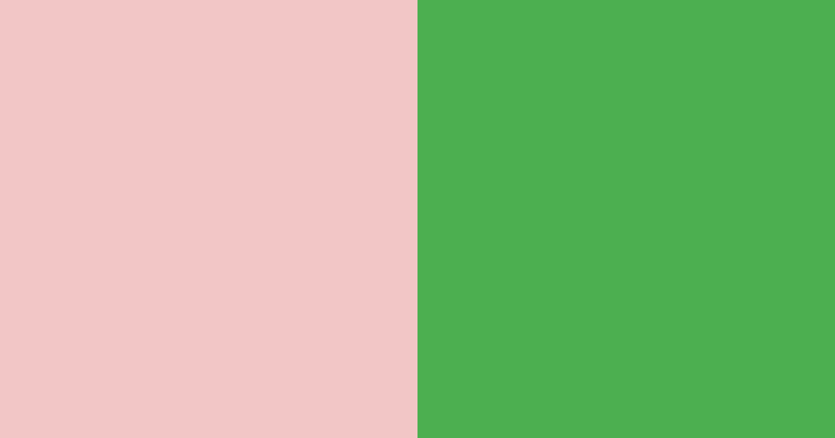 Download pink and green harmony color palette PNG image (landscape)