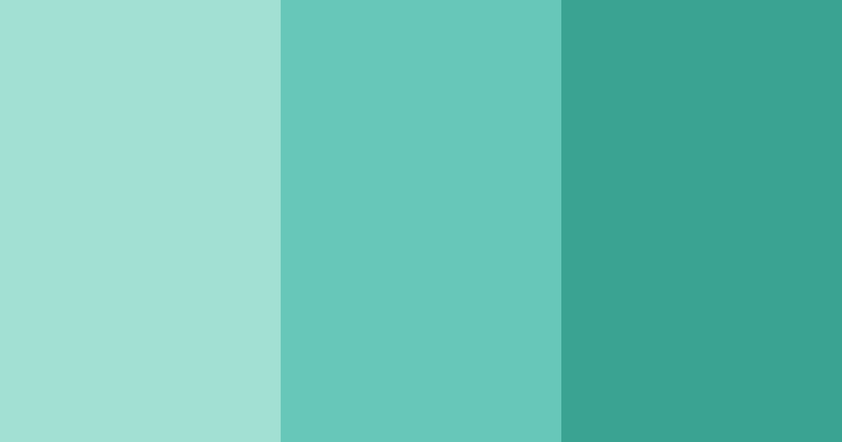 Download serene aqua breeze color palette PNG image (landscape)