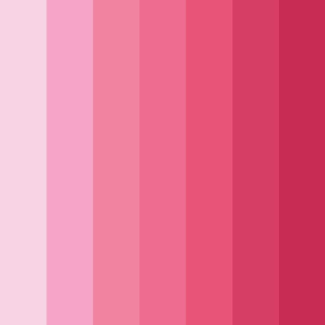 Download pink blossom color palette PNG image (square)
