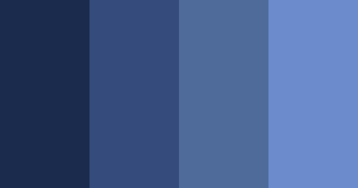 Download midnight azure color palette PNG image (landscape)