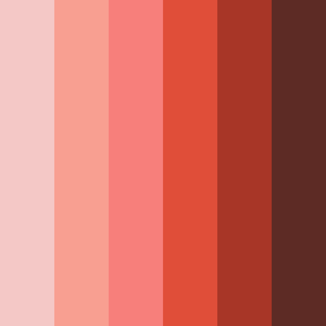 Download crimson tempest color palette PNG image (square)