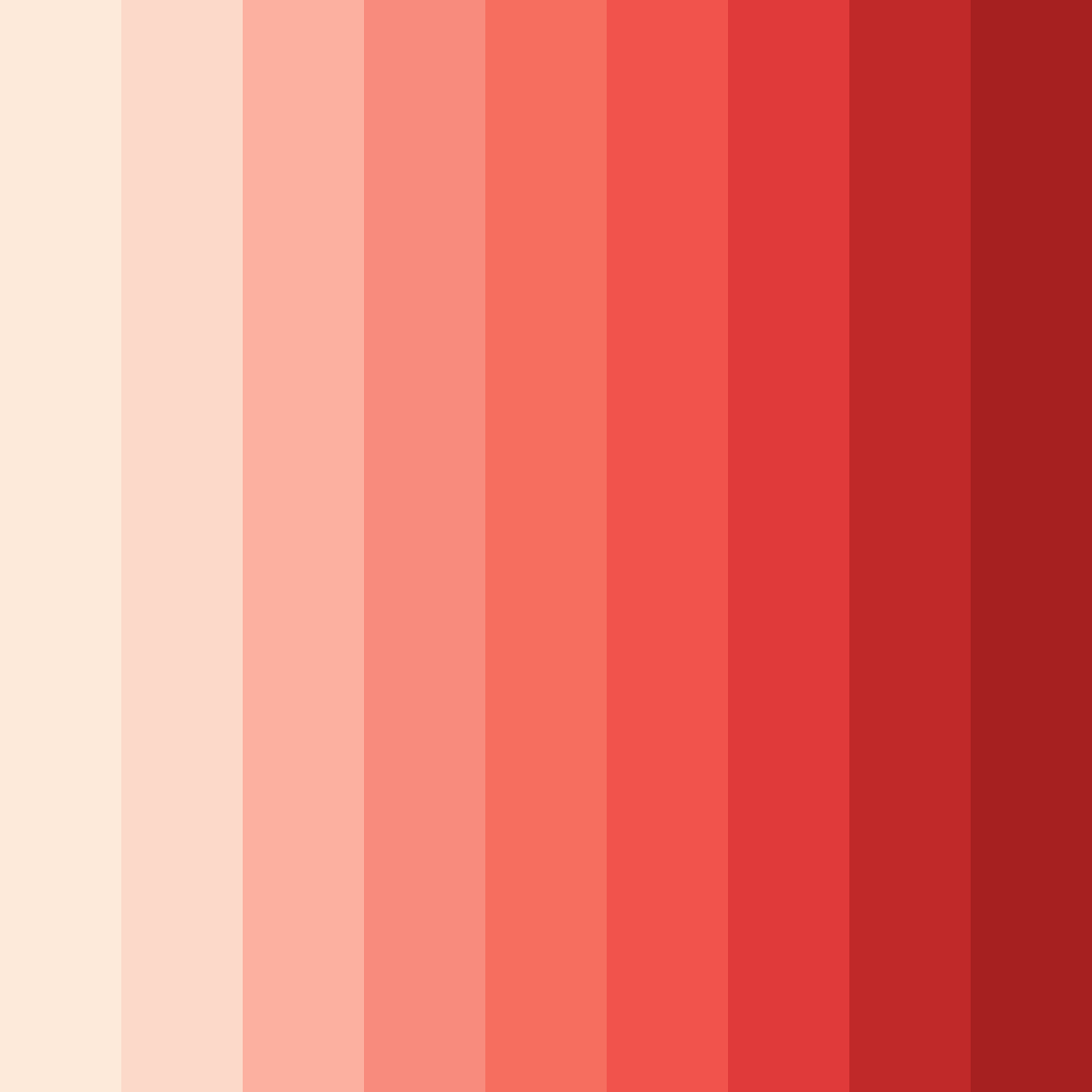 Download shades of pink color palette PNG image (square)