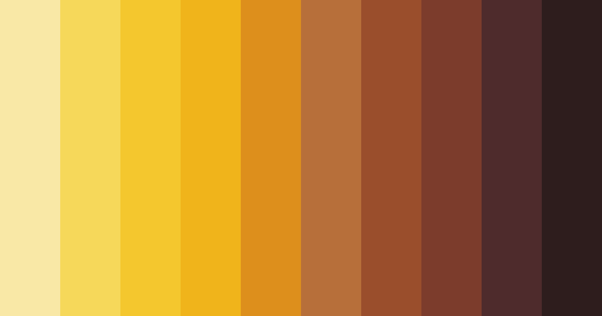 Download brown harvest color palette PNG image (landscape)