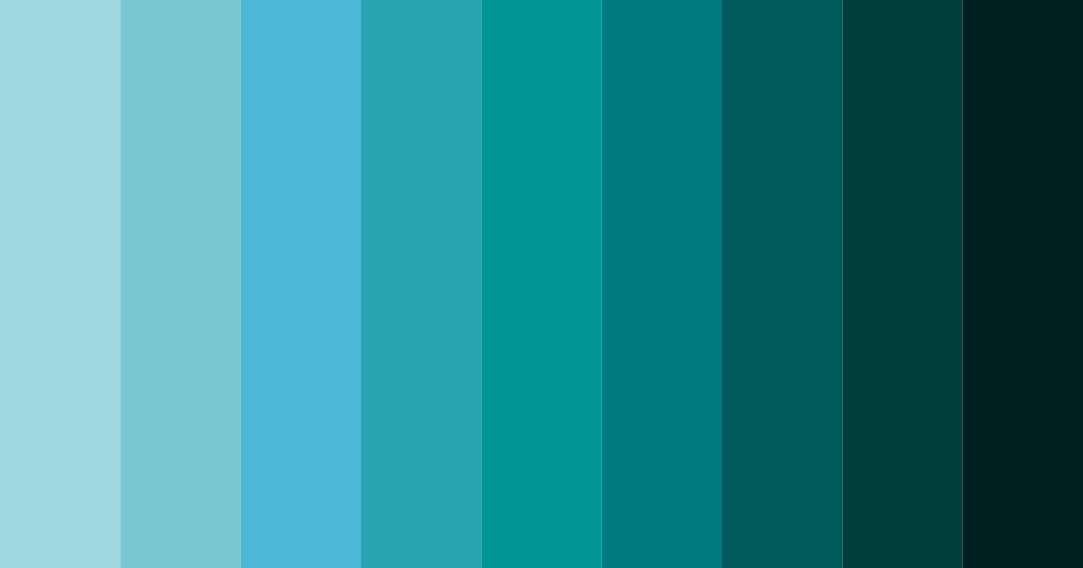 Download azure oasis color palette PNG image (landscape)