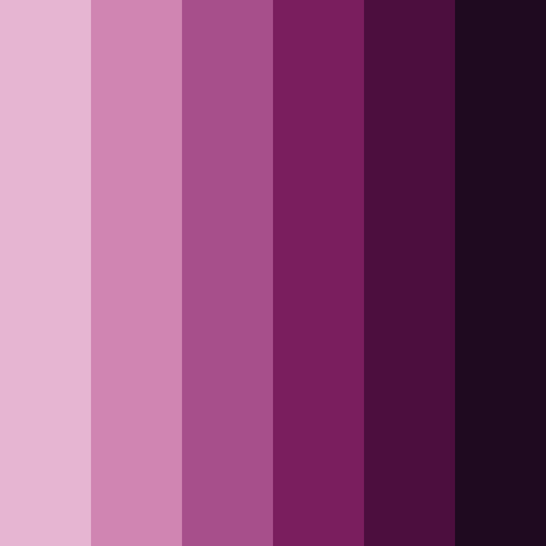 Download dark blackcurrant color palette PNG image (square)