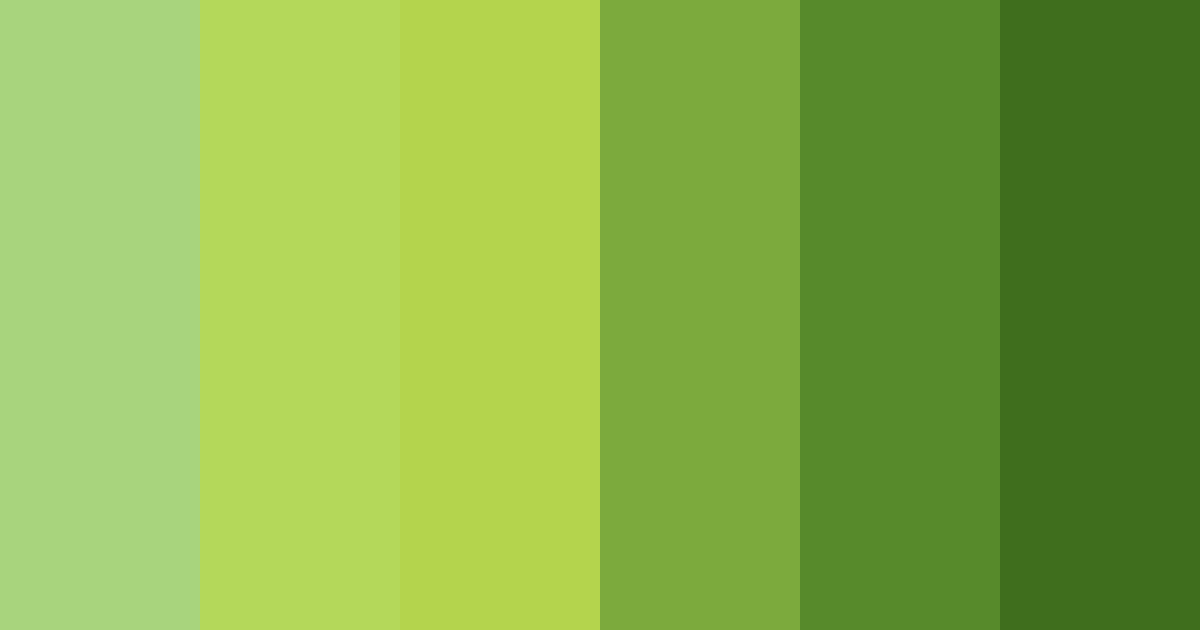 Download lush meadow harmony color palette PNG image (landscape)