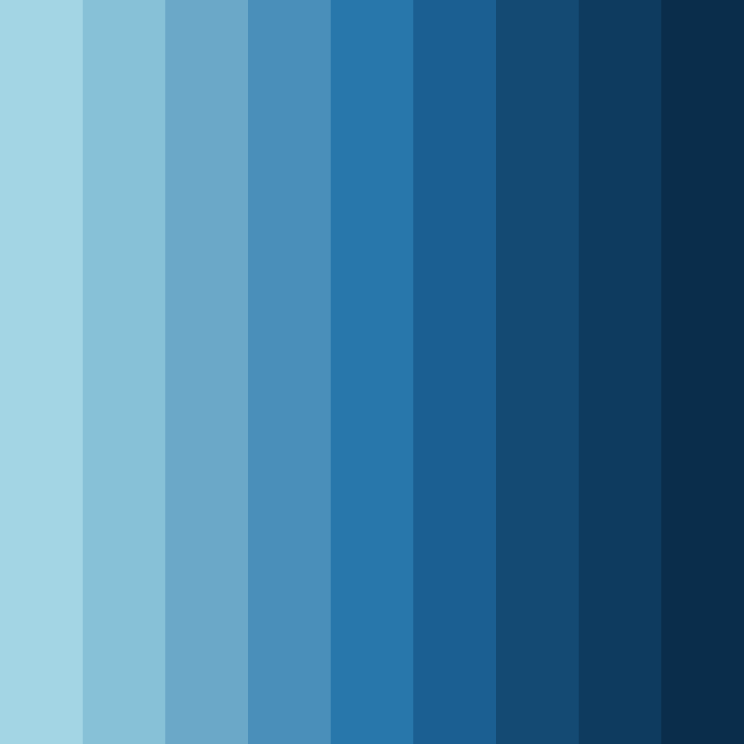 Download azure whispers color palette PNG image (square)