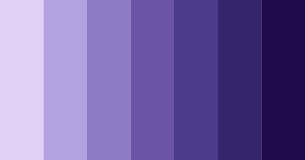 Download violet reverie color palette PNG image (landscape)