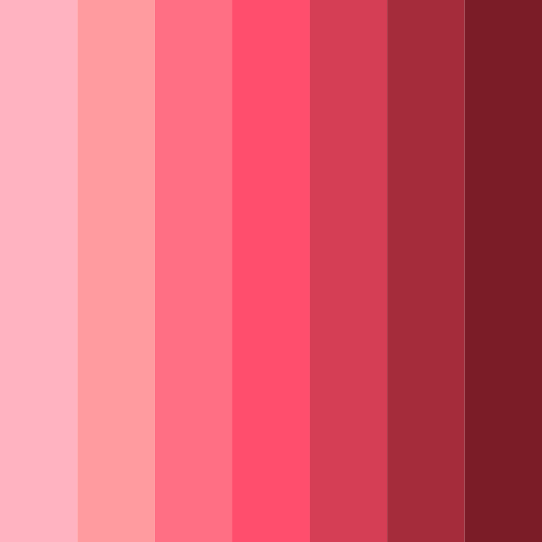 Download siren's blush color palette PNG image (square)