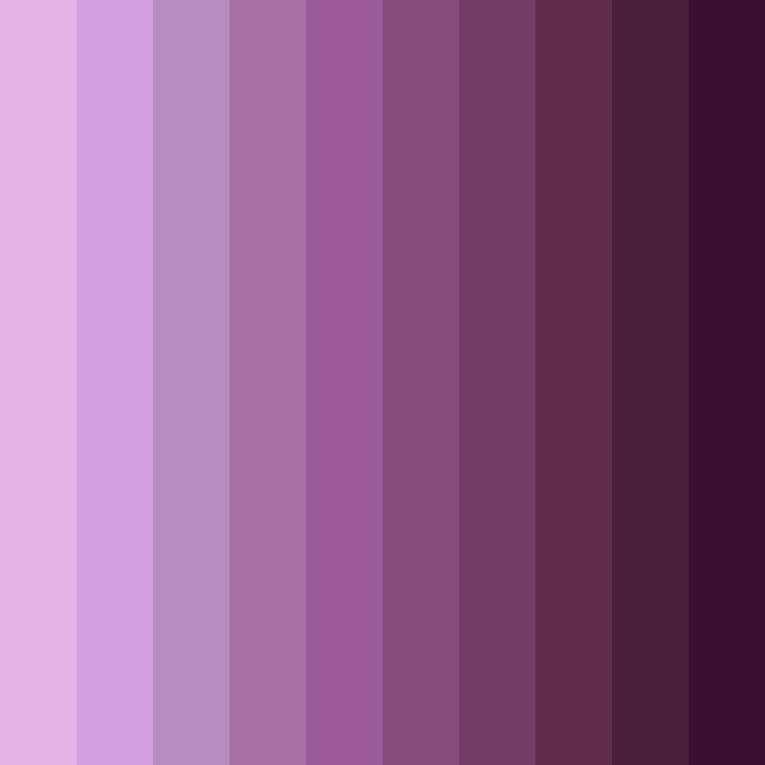 Download mystic plum dreams color palette PNG image (square)
