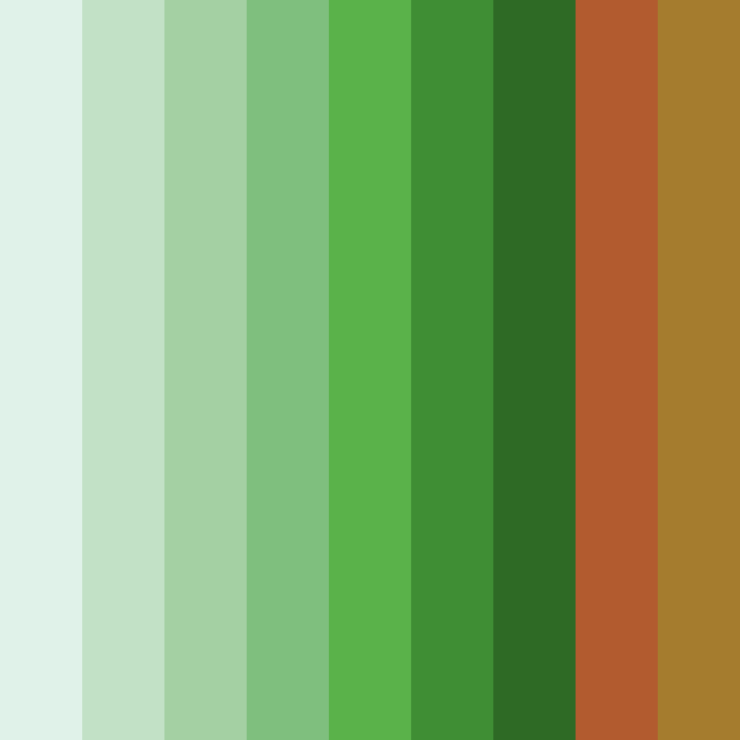 Download clay & canopy color palette PNG image (square)