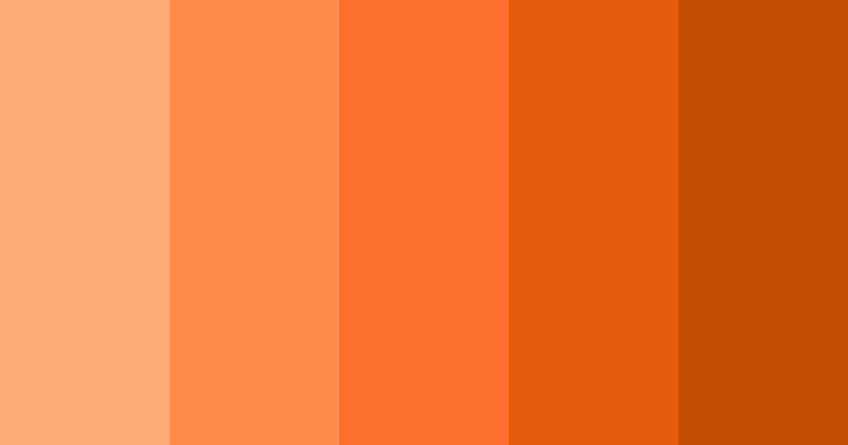 Download sunset ember color palette PNG image (landscape)