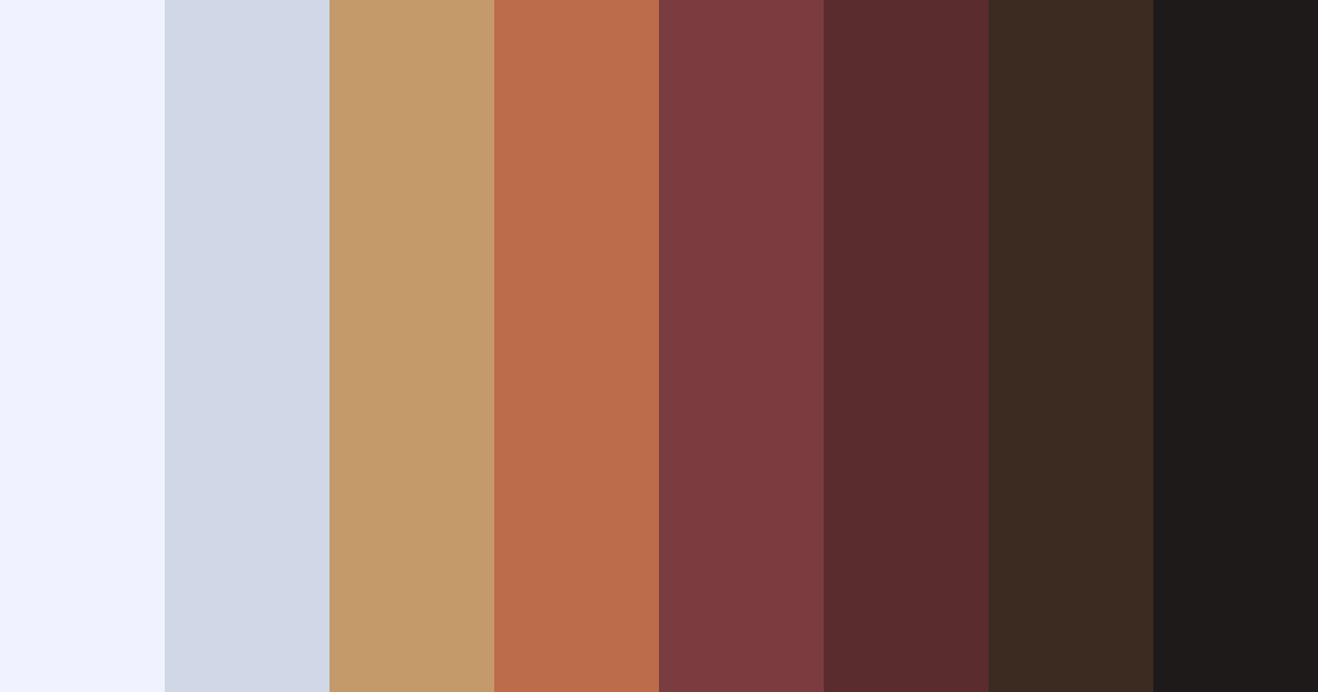 Download bold burgundy color palette PNG image (landscape)