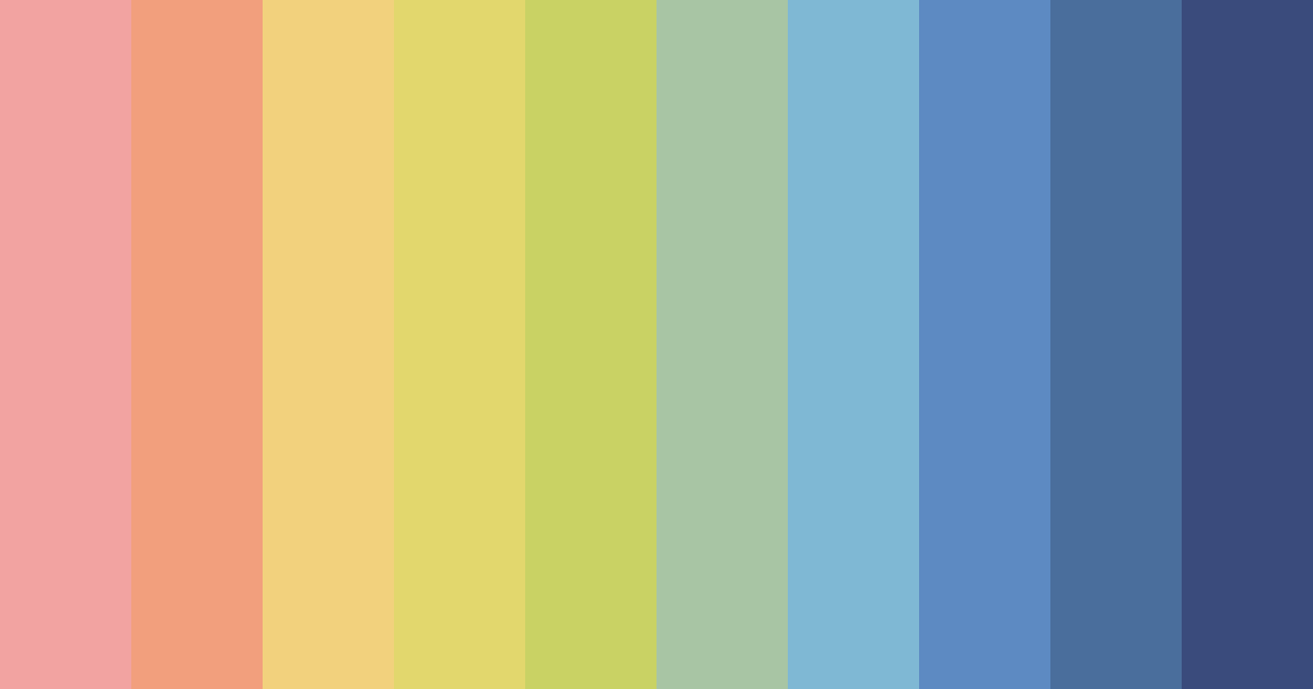 Download whispers of a sunlit dawn color palette PNG image (landscape)