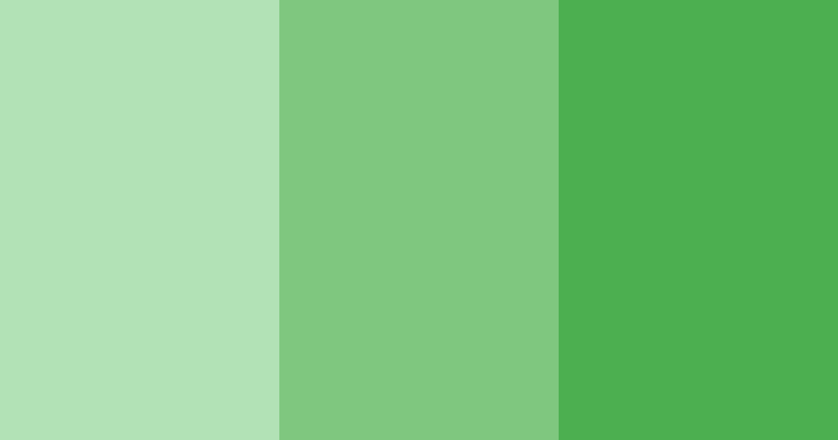 Download light green color palette PNG image (landscape)
