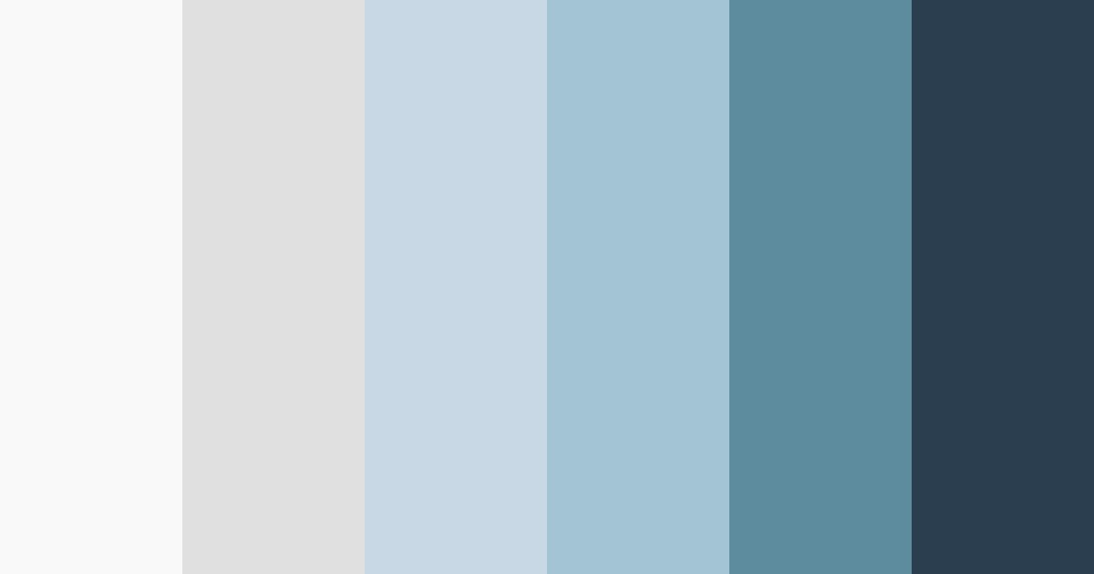 Download light blue snow color palette PNG image (landscape)