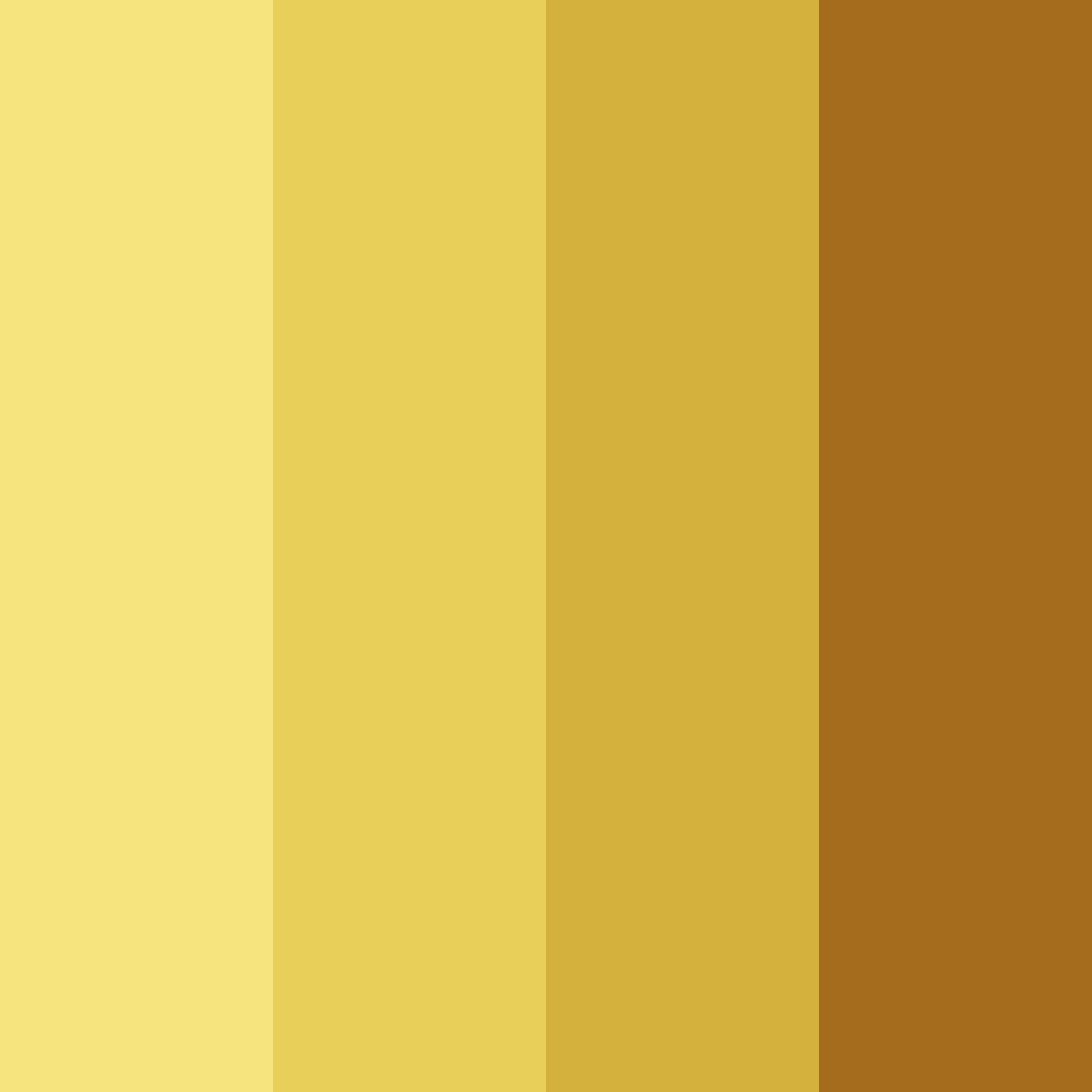 Download canary serenade color palette PNG image (square)
