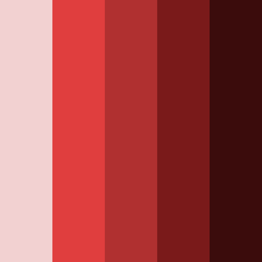 Download dark red color palette PNG image (square)