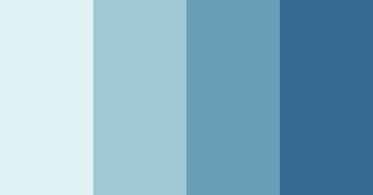 Download blue clouds color palette PNG image (landscape)