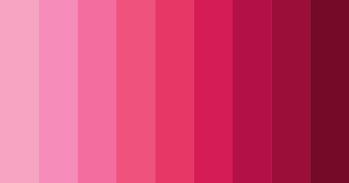 Download cupid's blush color palette PNG image (landscape)