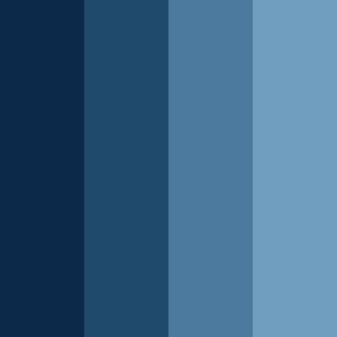 Download oceanic depths color palette PNG image (square)