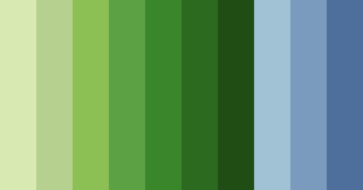 Download verdant dreamscape color palette PNG image (landscape)