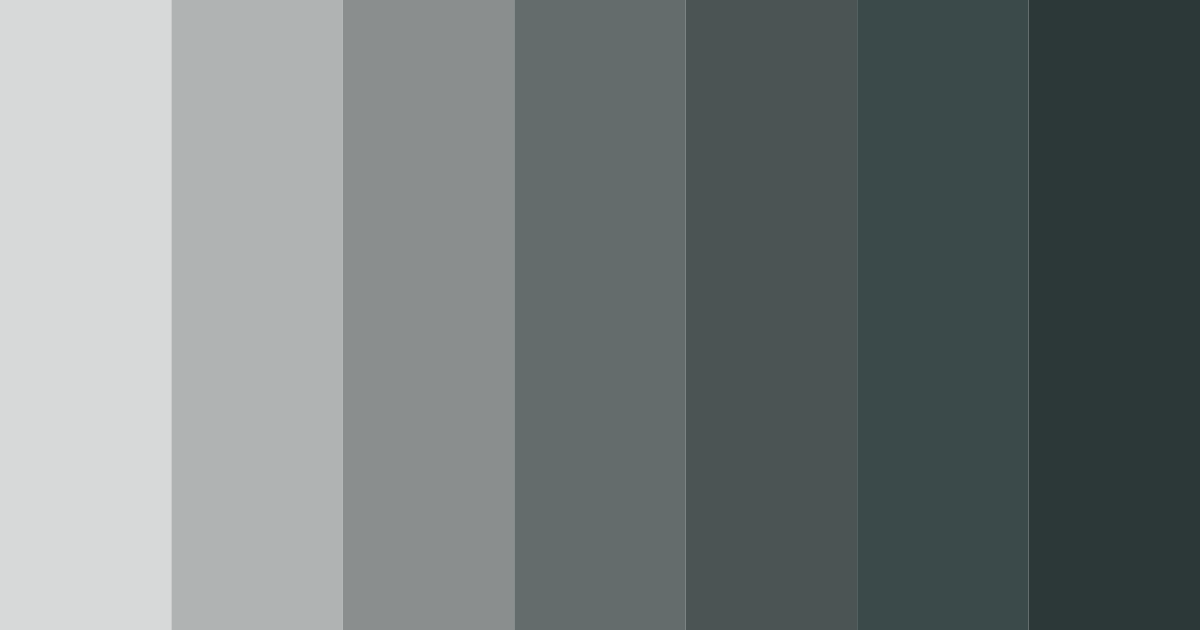 Download silver shadows color palette PNG image (landscape)