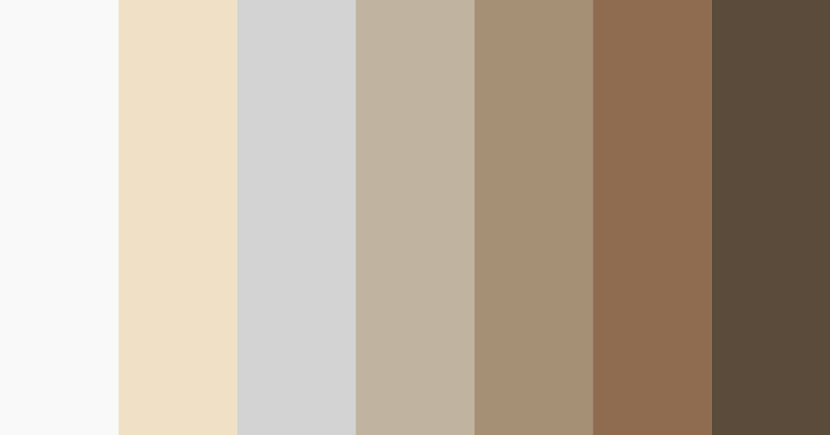 Download champagne dreams color palette PNG image (landscape)