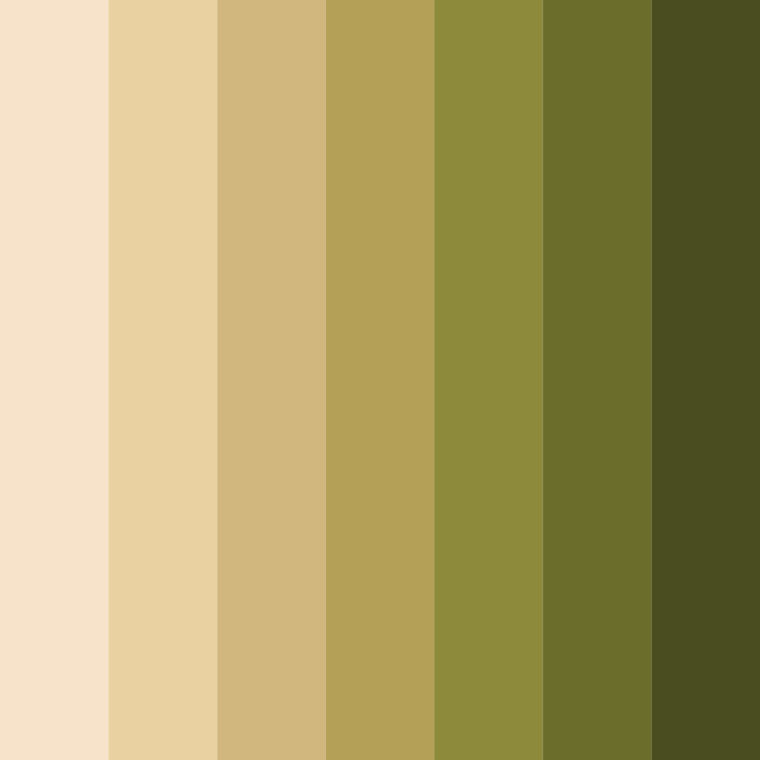 Download sundrenched serenity color palette PNG image (square)