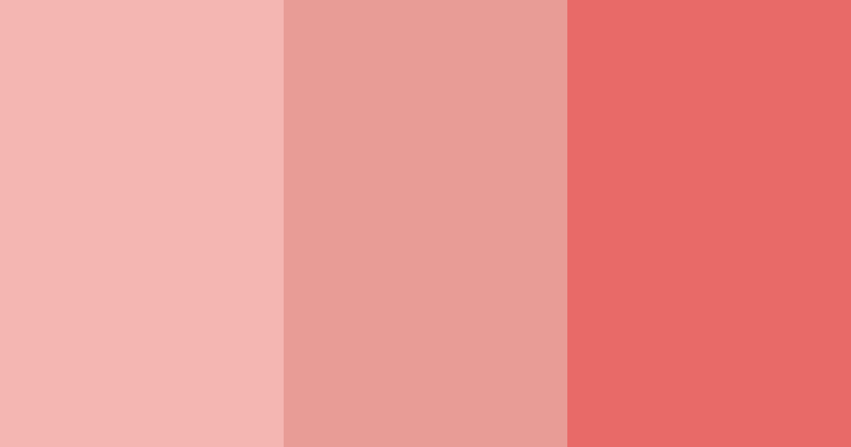Download soft red color palette PNG image (landscape)