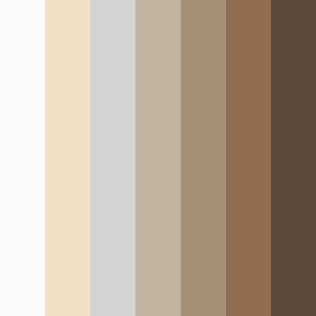 Download champagne dreams color palette PNG image (square)