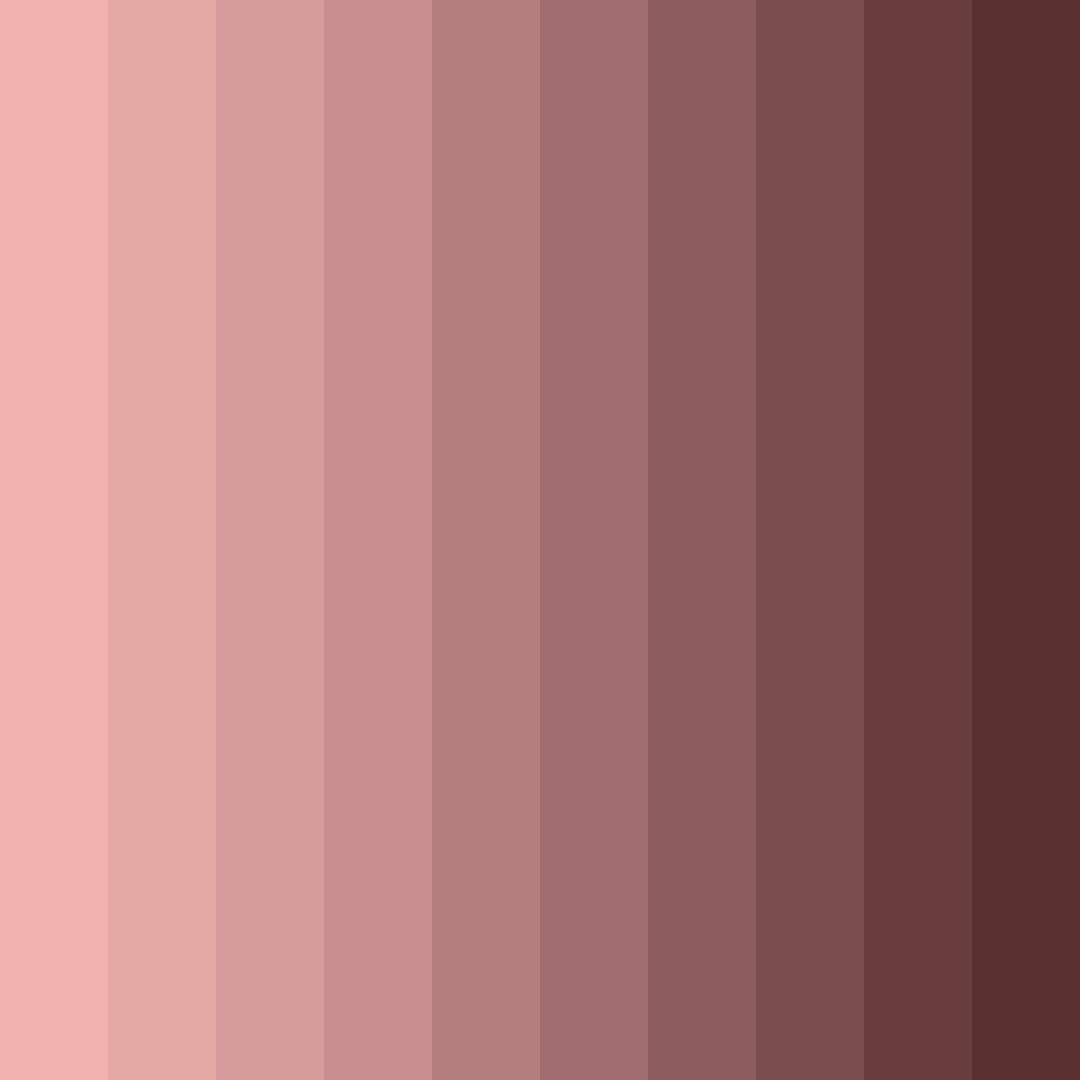 Download rosewood embers color palette PNG image (square)