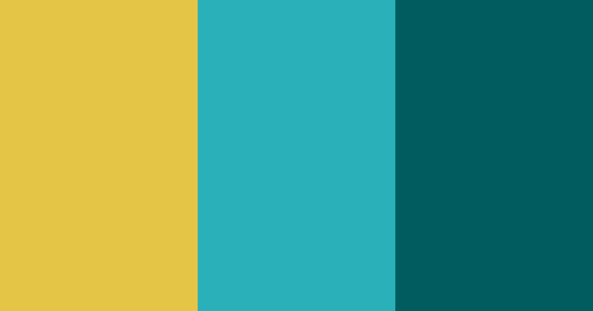 Download mustard teal color palette PNG image (landscape)