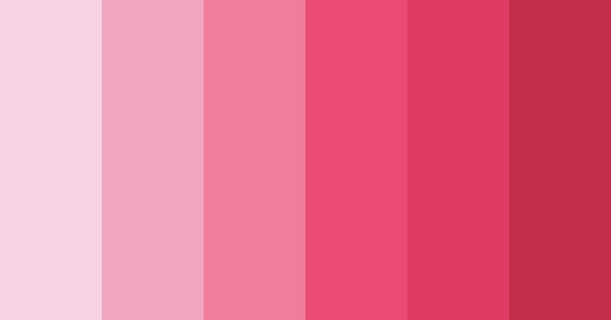 Download blush blossom color palette PNG image (landscape)