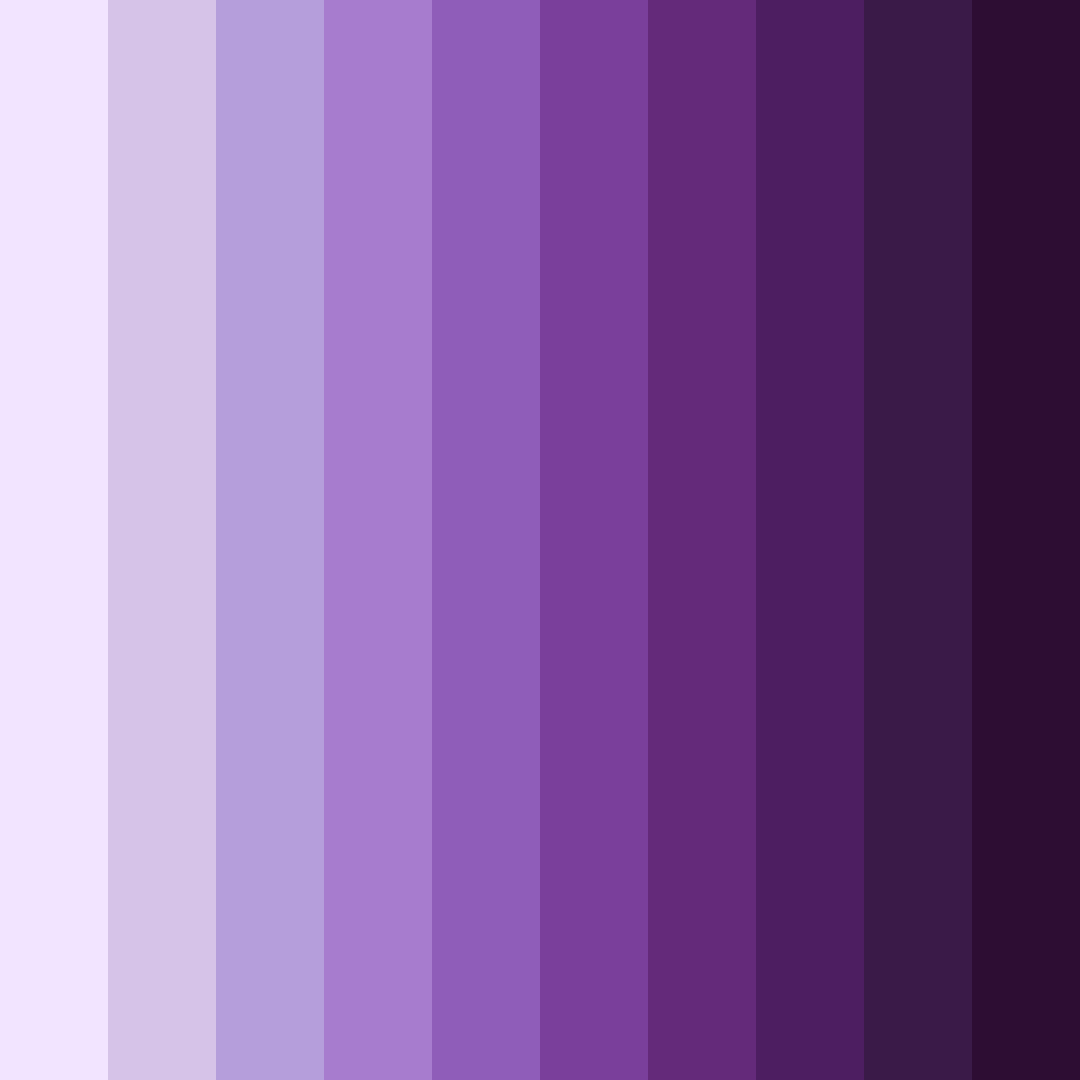Download purple fantasy color palette PNG image (square)