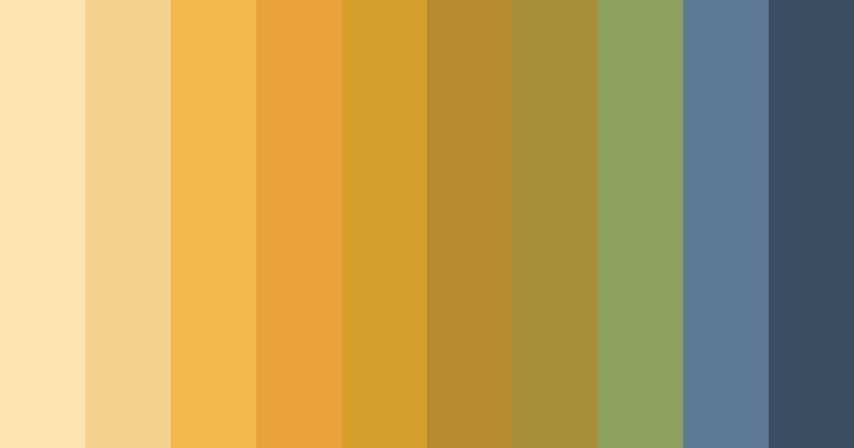 Download jasmine embrace color palette PNG image (landscape)