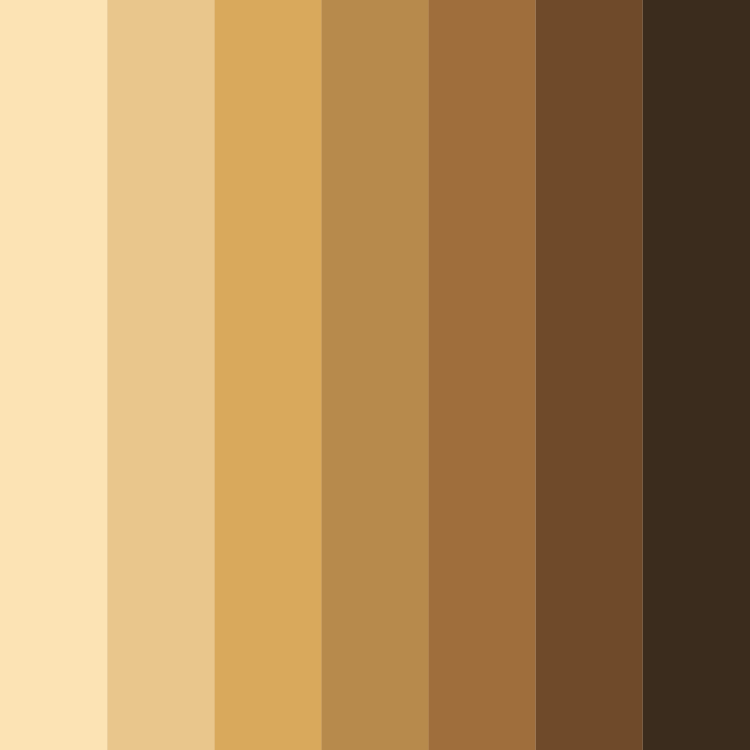 Download savanna spots color palette PNG image (square)