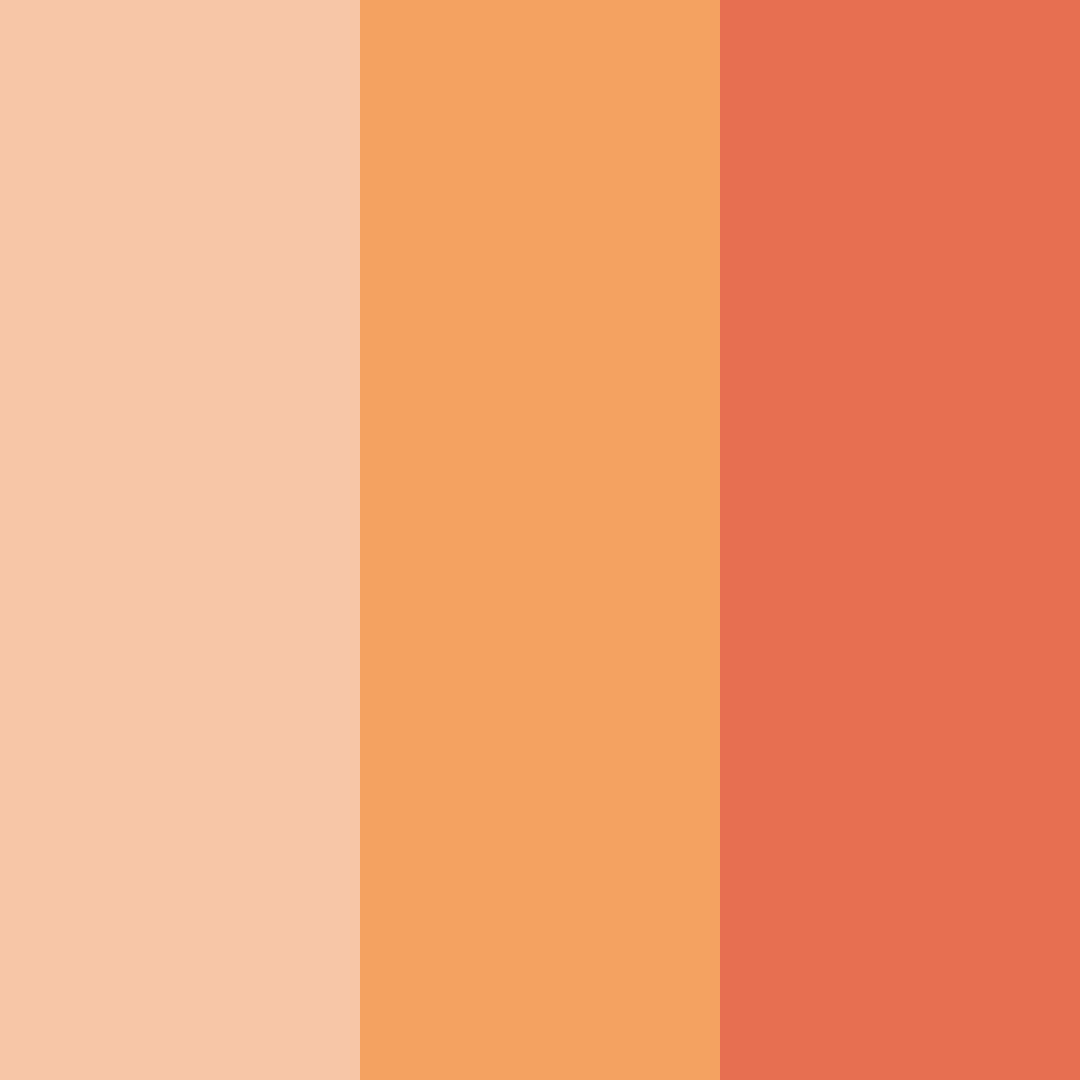Download autumn embrace color palette PNG image (square)