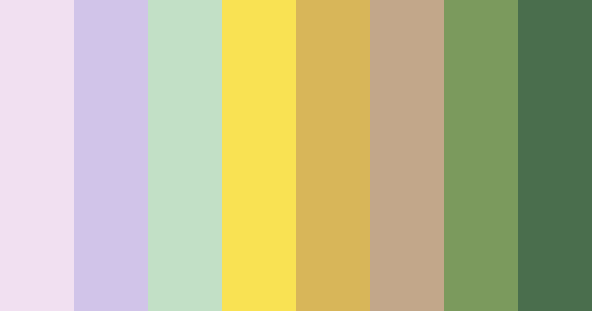 Download sunflower fields color palette PNG image (landscape)