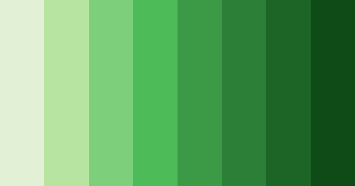 Download green hope color palette PNG image (landscape)