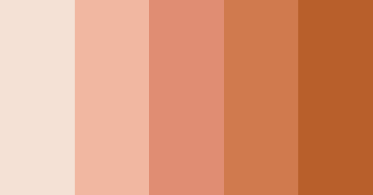 Download warm ember glow color palette PNG image (landscape)