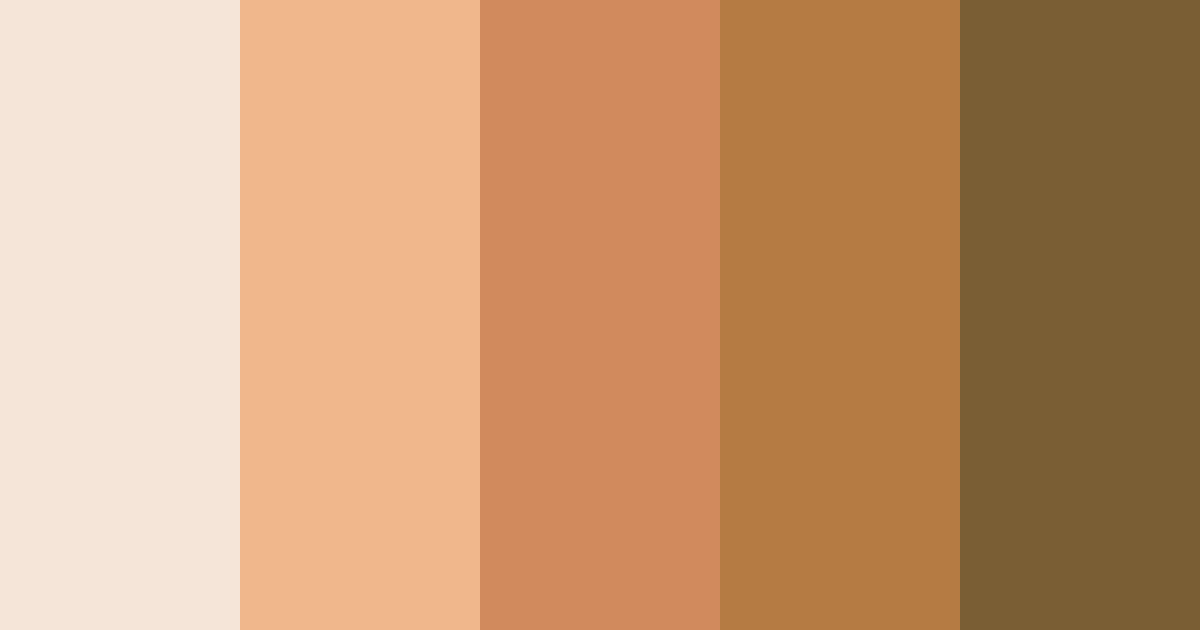Download brown tabby color palette PNG image (landscape)