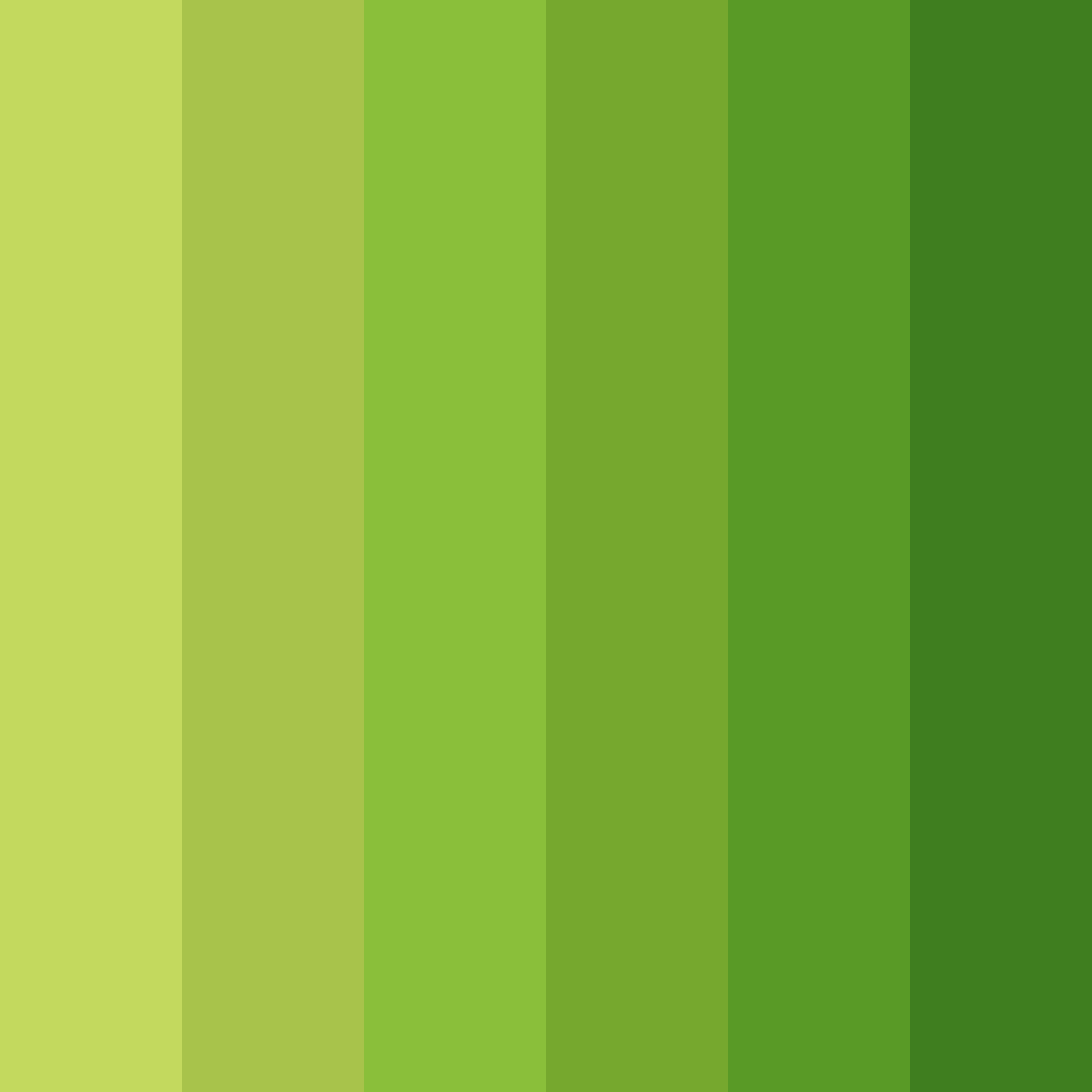 Download lush meadow serenade color palette PNG image (square)