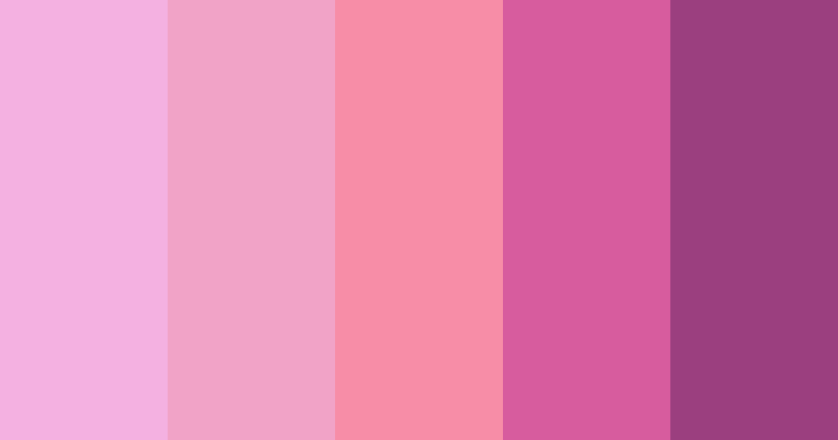 Download blossom bliss color palette PNG image (landscape)
