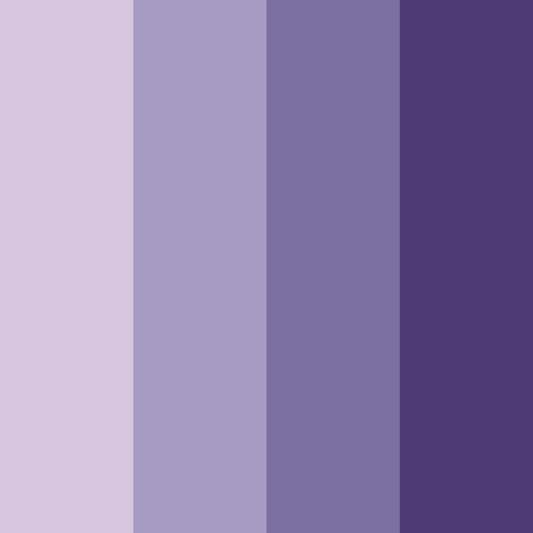 Download soft purple color palette PNG image (square)