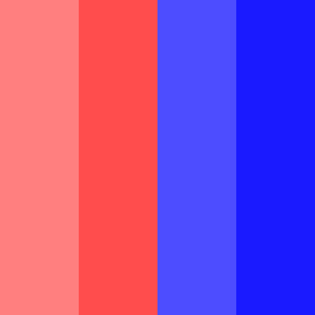 Download crimson waves color palette PNG image (square)