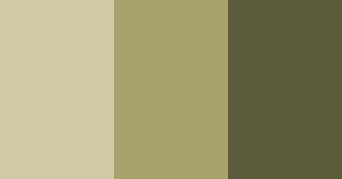 Download chic khaki color palette PNG image (landscape)
