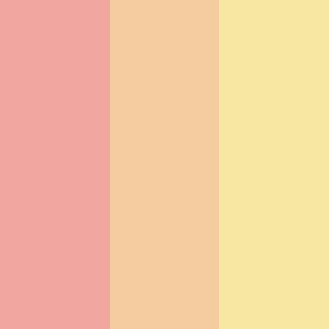 Download warm peach color palette PNG image (square)