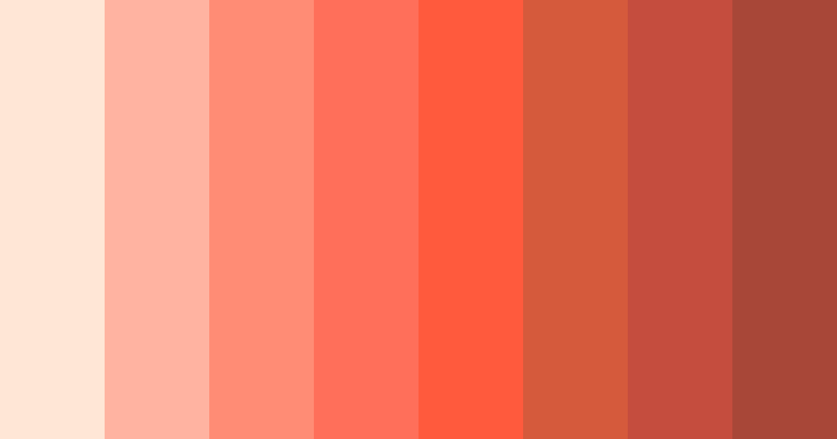 Download sunset blush color palette PNG image (landscape)